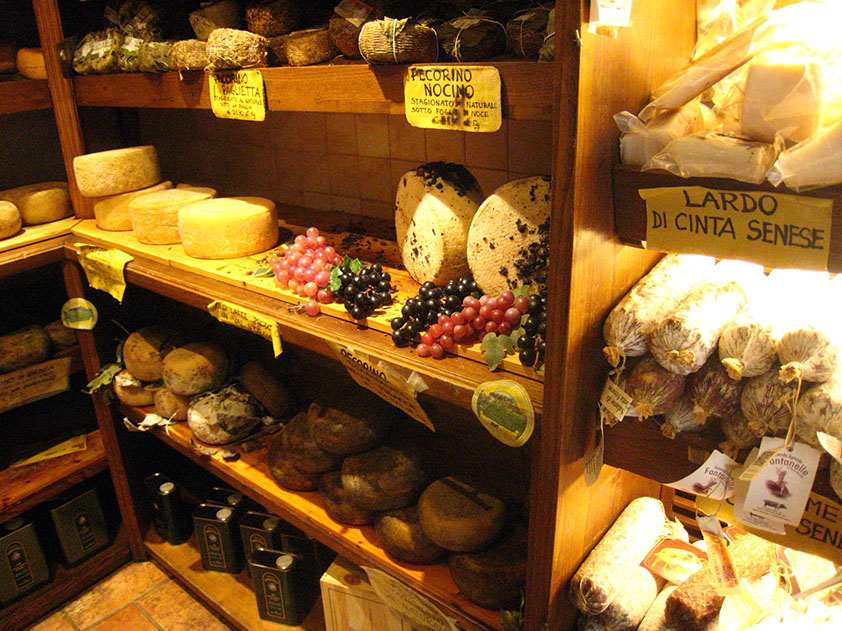 ピエンツァのペコリーノチーズ